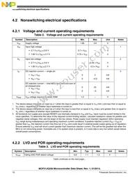 MCF51JG256CHS Datasheet Page 14