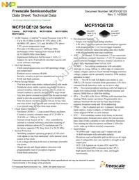MCF51QE96CLK Datasheet Cover