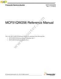 MCF51QW256CHS Datasheet Cover