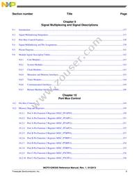 MCF51QW256CHS Datasheet Page 13