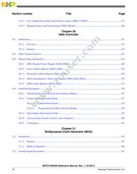 MCF51QW256CHS Datasheet Page 22