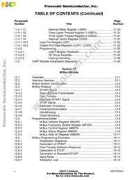 MCF5206CAB25A Datasheet Page 15