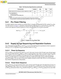 MCF5208CVM166J Datasheet Page 21