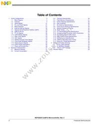 MCF52223CVM66J Datasheet Page 2