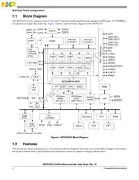 MCF52234CVM60J Datasheet Page 4