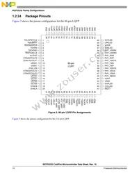 MCF52234CVM60J Datasheet Page 14