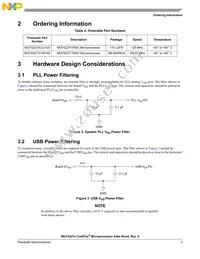 MCF52277CVM160J Datasheet Page 5