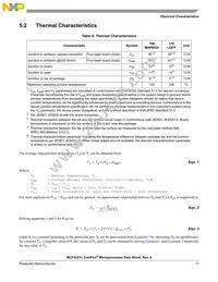 MCF52277CVM160J Datasheet Page 17