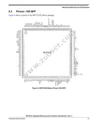 MCF5235CVF150 Datasheet Page 21