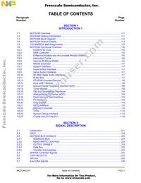 MCF5249CVF140 Datasheet Page 3