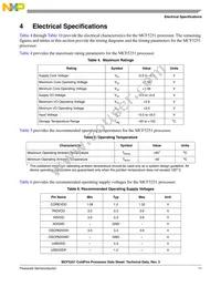 MCF5251CVM140 Datasheet Page 11