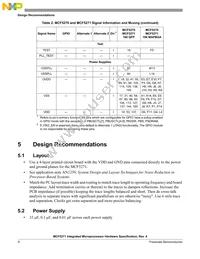 MCF5271CVM150J Datasheet Page 8