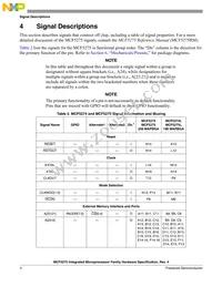 MCF5275LCVM166J Datasheet Page 4