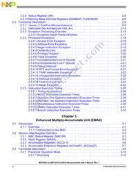 MCF5282CVM80J Datasheet Page 6