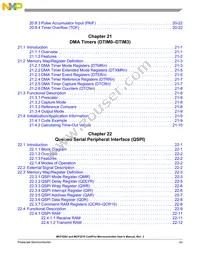 MCF5282CVM80J Datasheet Page 19