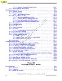 MCF5282CVM80J Datasheet Page 22