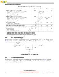 MCF53012CQT240 Datasheet Page 22