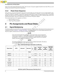 MCF5329CVM240J Datasheet Page 6