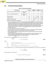 MCF5329CVM240J Datasheet Page 17