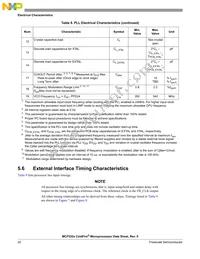 MCF5329CVM240J Datasheet Page 20