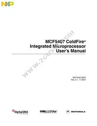 MCF5407FT220 Datasheet Cover