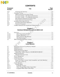 MCF5407FT220 Datasheet Page 7