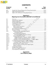 MCF5407FT220 Datasheet Page 19