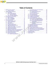 MCF54418CMJ250R Datasheet Page 2