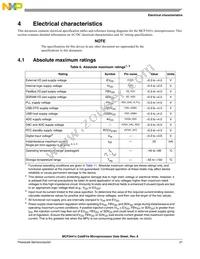 MCF54418CMJ250R Datasheet Page 21