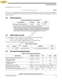 MCF54418CMJ250R Datasheet Page 23