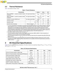 MCF5483CZP166 Datasheet Page 5