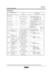 MCH153FN104ZK Datasheet Page 4