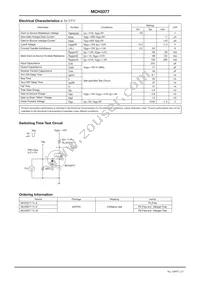 MCH3377-TL-W Datasheet Page 2