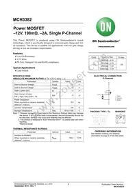 MCH3382-TL-W Datasheet Cover