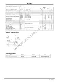 MCH3478-TL-H Datasheet Page 2