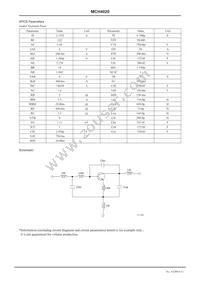 MCH4020-TL-E Datasheet Page 4