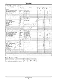 MCH6660-TL-H Datasheet Page 2