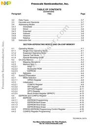 MCHC11F1CFNE5 Datasheet Page 4