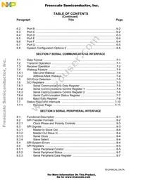 MCHC11F1CFNE5 Datasheet Page 6