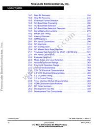 MCHC908GR8VFAE Datasheet Page 18