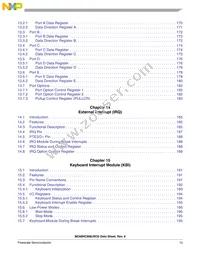 MCHC908JW32FAE Datasheet Page 15