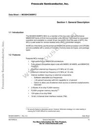 MCHC908RF2MFAE Datasheet Page 15