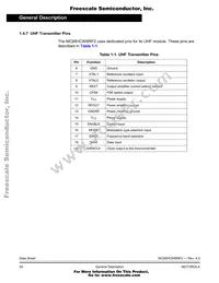 MCHC908RF2MFAE Datasheet Page 20