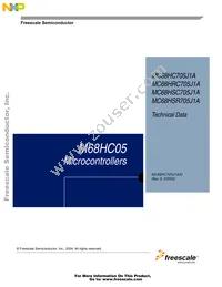 MCHRC705J1ACDWE Datasheet Cover