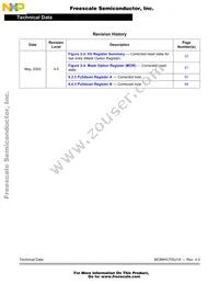 MCHRC705J1ACDWE Datasheet Page 4