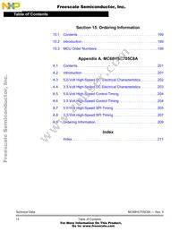 MCHSC705C8ACPE Datasheet Page 14