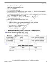 MCIMX281AVM4C Datasheet Page 3