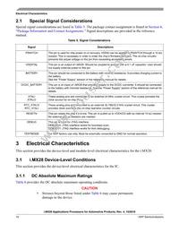 MCIMX281AVM4C Datasheet Page 10