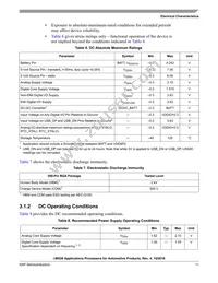 MCIMX281AVM4C Datasheet Page 11