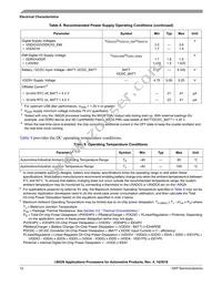 MCIMX281AVM4C Datasheet Page 12
